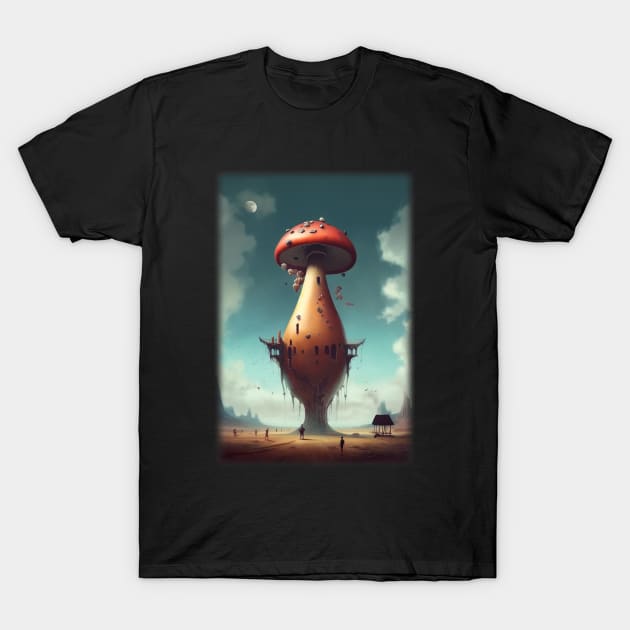 Surreal world T-Shirt by INKSPACE